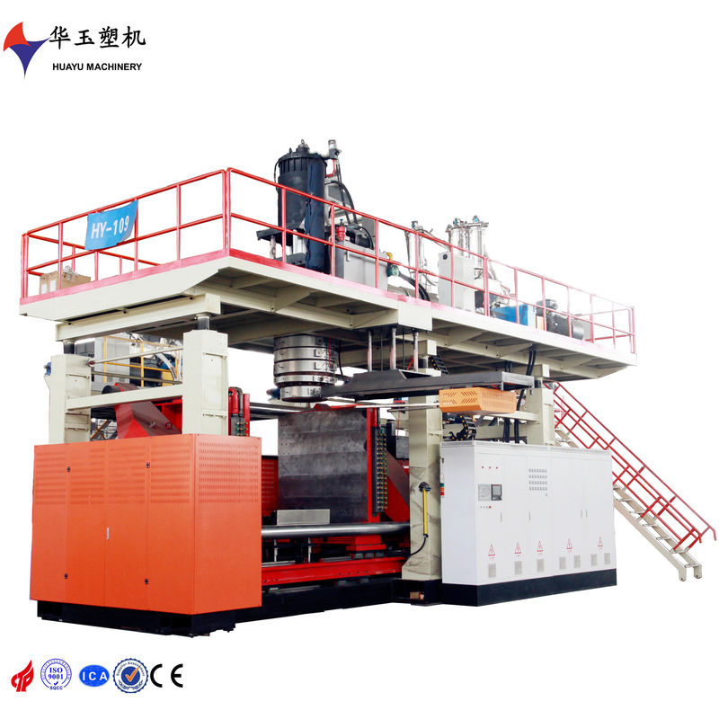Máquina de moldeo por soplado IBC de HDPE/UHMWPE con 90kw de potencia de calefacción de la cabeza a presión 15pcs/h Productividad