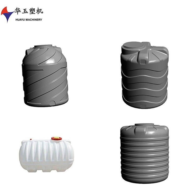 Integración inteligente de 2 capas de tanque de agua máquina de moldeo de soplado de 780kw potencia 33 1 tornillo relación L / D soplado de plástico de próxima generación