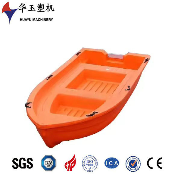 Máquina de moldeado por soplado de caza y pesca de plástico Kayak Fácil de operar 110MM * 2 Diámetro de tornillo