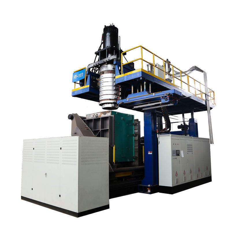 Máquina de fabricación de tanques de plástico de alta velocidad de Siemens PLC 200-1000l Máquina de moldeo por soplado del tanque de agua con salida del motor de Siemens