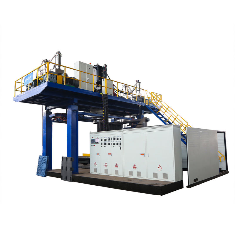 Máquina de fabricación de tanques de plástico de alta velocidad de Siemens PLC 200-1000l Máquina de moldeo por soplado del tanque de agua con salida del motor de Siemens