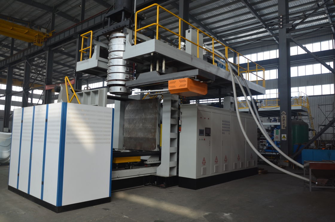 Máquina de moldeo por soplado de alta capacidad HUAYU 2000-3 Solución portátil para la fabricación de plásticos en el sitio Peso total 50T