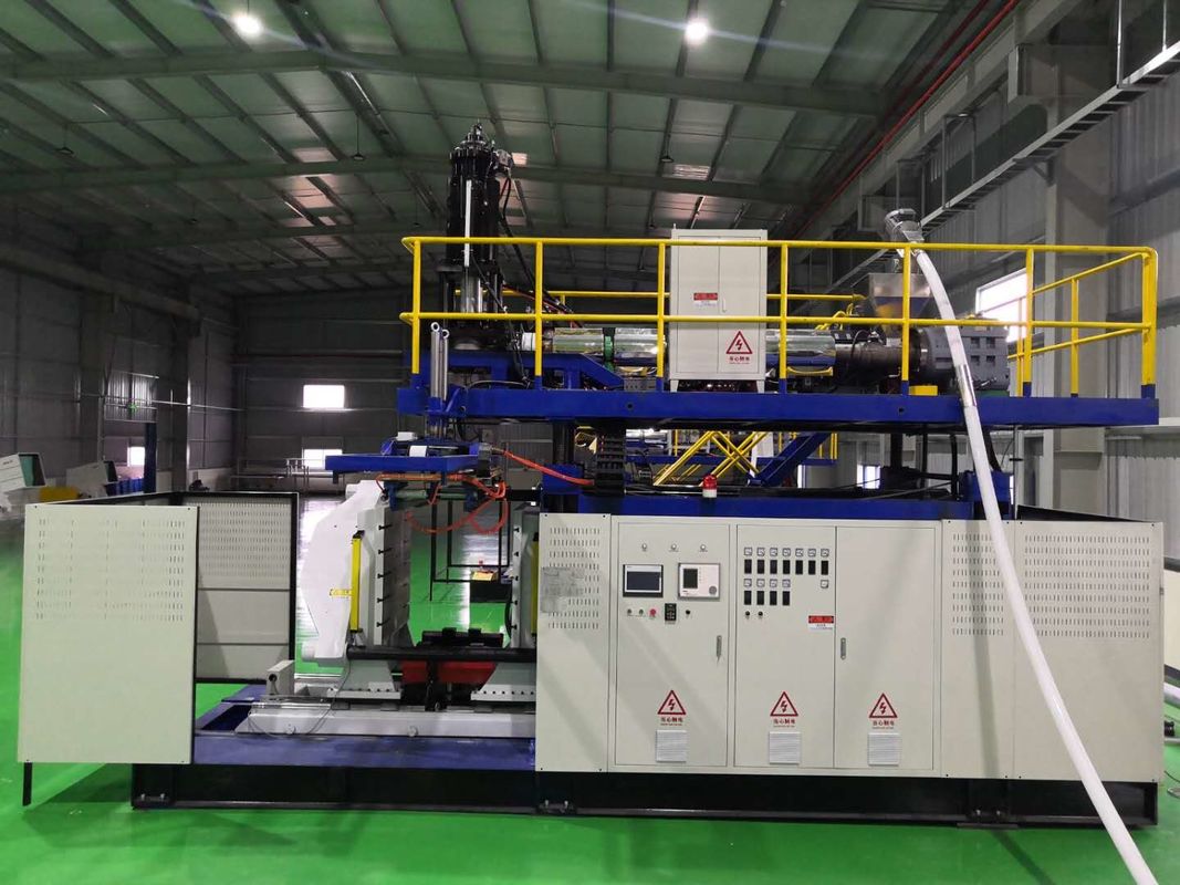 Huayu 1layer Water Tank Extrusion Blow Moulding Machine 200-1000L Capacidad y Voltagem Customizada Es una máquina de moldear con extrusión de agua