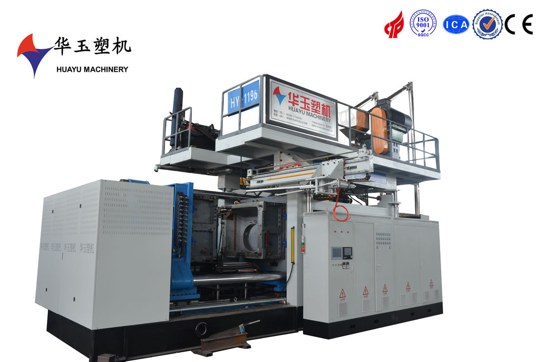 آلة نفخ القوالب IBC ذات 8 طبقات و 1000 لتر للإنتاج المشترك لبراميل صناعية عالية الدقة ذات سعة كبيرة