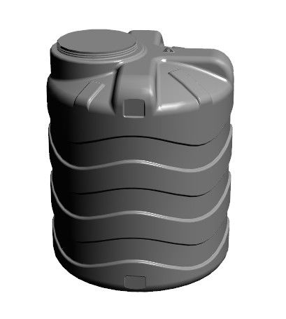 PLC Control System The Perfect Match for Customized 2000L 1layer Water Tank Machine