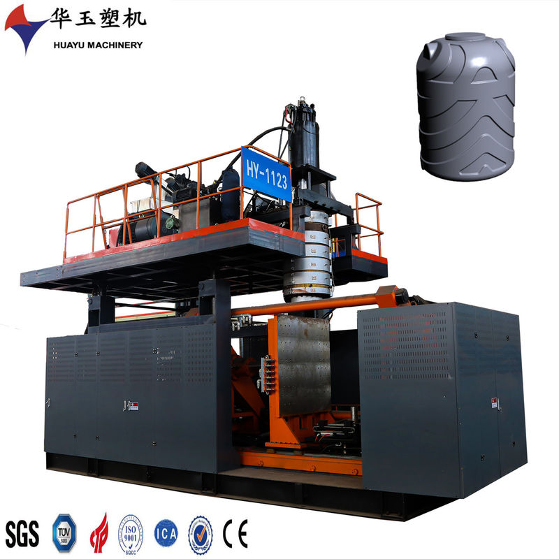 HUAYU 1000L 10LAYERS máquina de moldeo por soplado Interfaz fácil de usar para la producción de plástico a gran escala