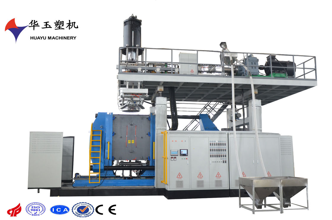 1200KN Clamping Force Drum Blow Molding Machine Solusi yang sempurna untuk kebutuhan pemlastisasi kapasitas tinggi