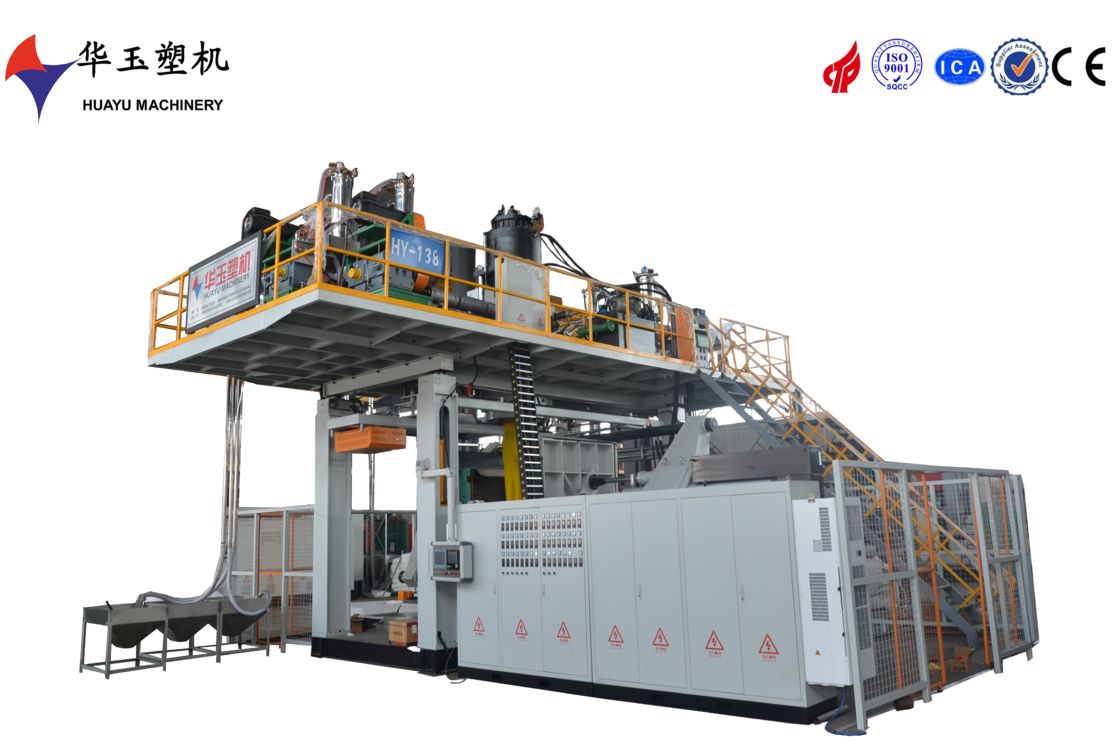 Huayu 5000L Three-Layer Blow Molding Machine with 3500 kN Clamping Force for High Output and Stable Configuration