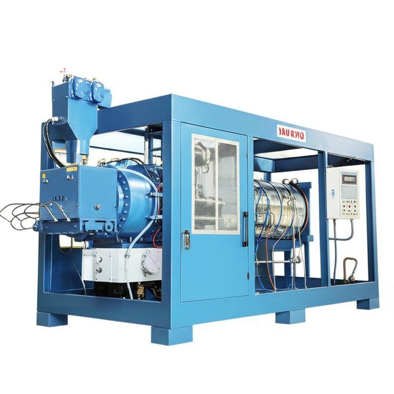 Huayu 5000L Three-Layer Blow Molding Machine with 3500 kN Clamping Force for High Output and Stable Configuration