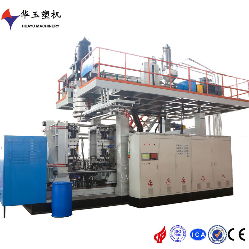 Precision Engineered Double L Ring Drum Blow Molding System with 220L Capacity and 25pcs/h Productivity
