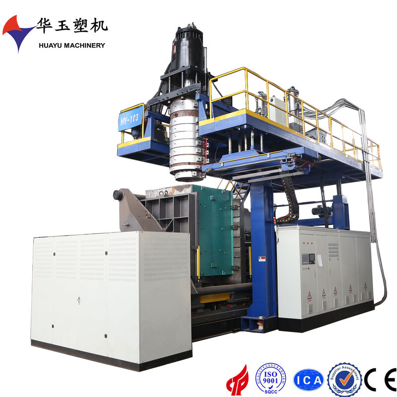 Huayu Heavy‑Duty High‑Barrier 3000L 8‑Layer Accumulator Extrusion Blow Molding Machine