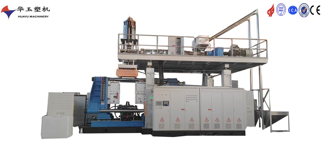 Huayu 2000L 10-Layer Co-extrusion Blow Molding Machine with Modular Temperature Control for Large Containers