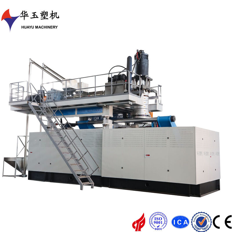 Huayu 2000L Capacity 4-Layer Co-extrusion Blow Molding Machine with PLC Control