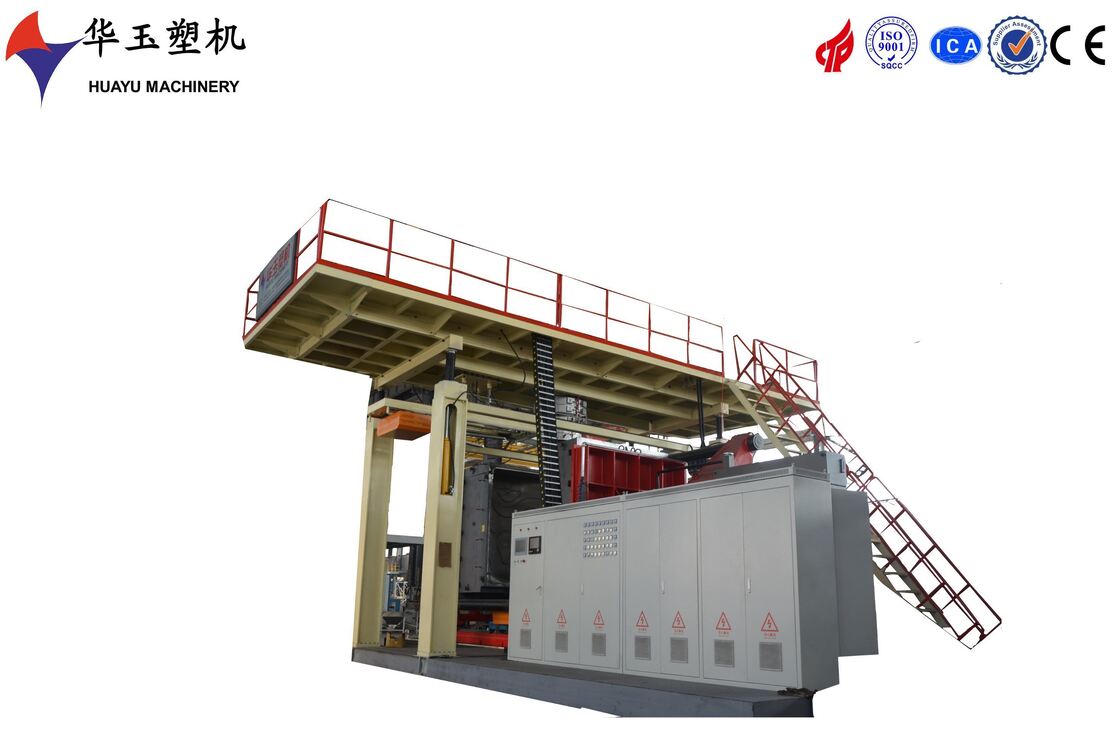 Huayu HYBM-4010 800-1200L IBC Blow Moulding Machine 4 Layers MOOG 200-Point Control