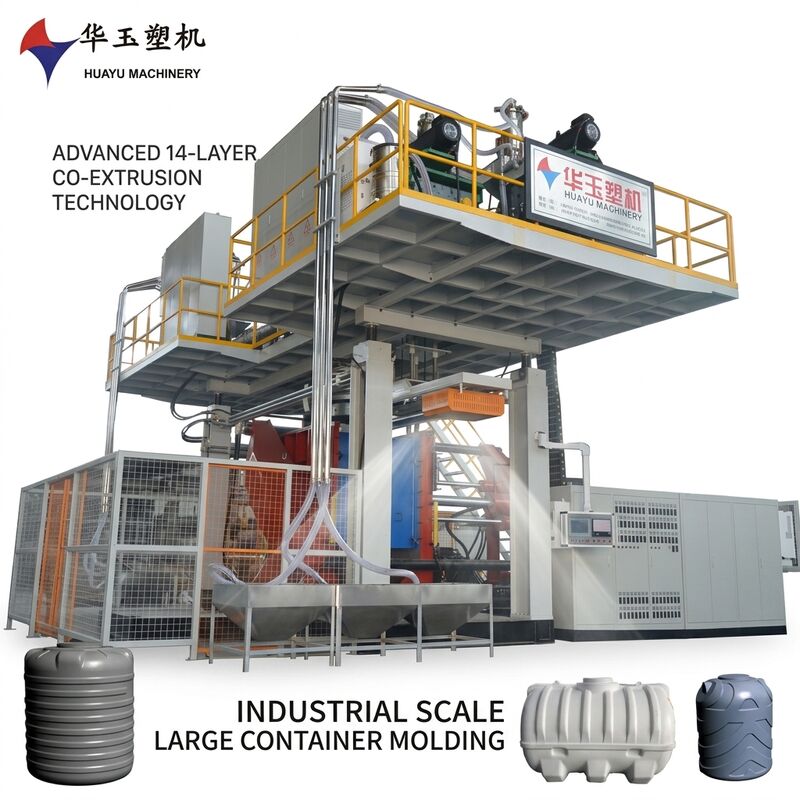 2000L Three-Layer Co-Extrusion Blow Molding Machine