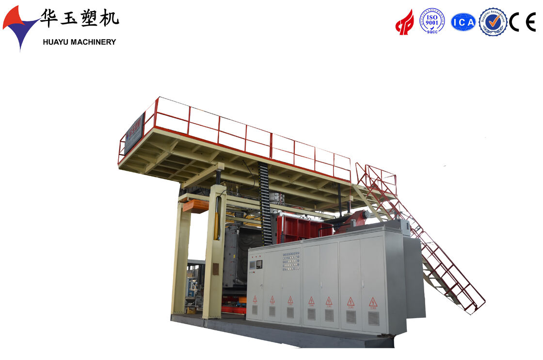 Huayu 8000L 5‑Layer Accumulator Extrusion Blow Molding Machine for Large HDPE Storage Tanks