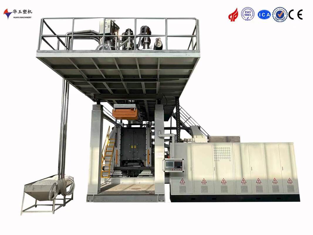 Huayu Automatic 5000L 8‑Layer Accumulator Blow Molding Machine for Plastic Water Tanks