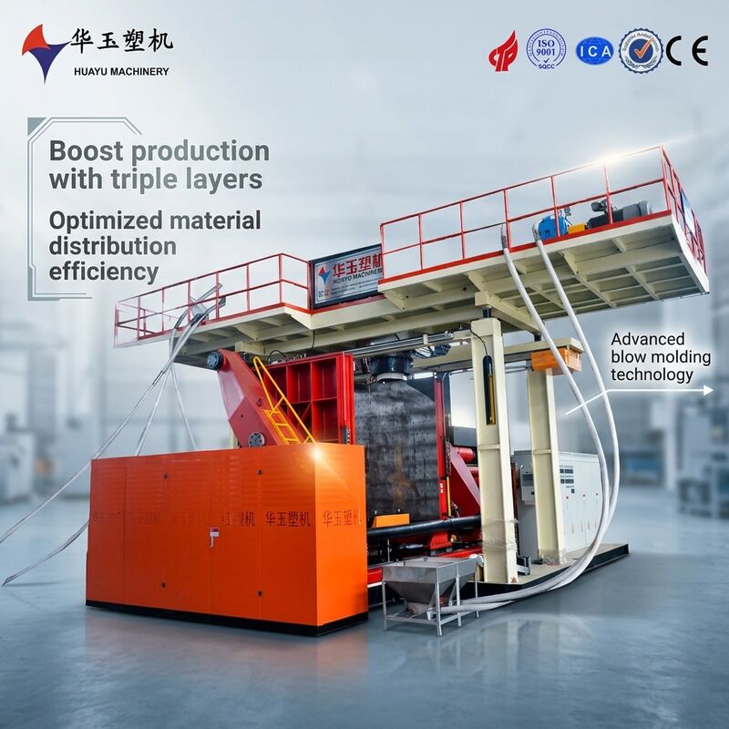 Heavy-Duty 10000L 3-Layer Co-extrusion Blow Molding Machine and Blow Moulding Machine for Large Plastic Storage Tanks