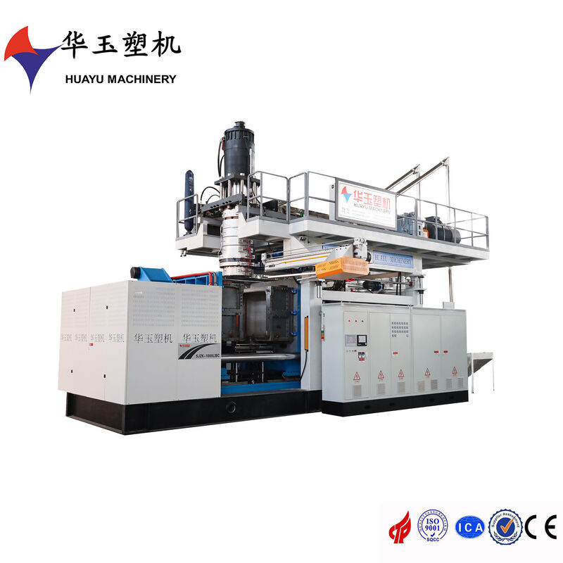 Huayu 1500L 3-Layer Co-extrusion Blow Molding Machine with MOOG Thickness Controller for IBC Tanks