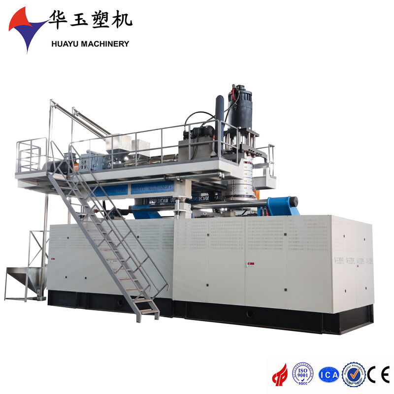 Huayu 1500L 3-Layer Co-extrusion Blow Molding Machine with MOOG Thickness Controller for IBC Tanks