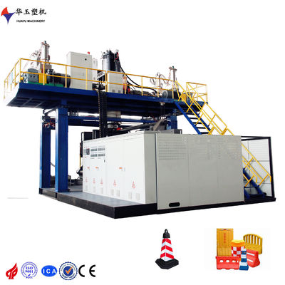 Electric Heating With Temperature Control Road Barrel Blow Moulding Machine