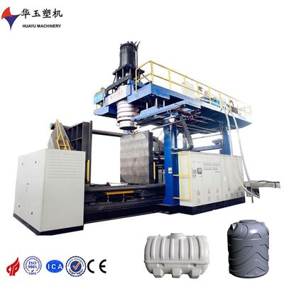 Máquina de moldeo por soplado de extrusión con depósito de agua de 1 capa HDPE 2000L con 380 kg/h de salida