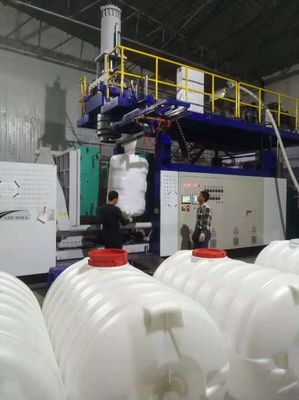 Máquina de moldeo por soplado de dos capas de depósito de agua extrusión 200L
