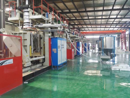 500L Proceso de moldeo por soplado de 7 capas se utiliza para fabricar servicios de plástico