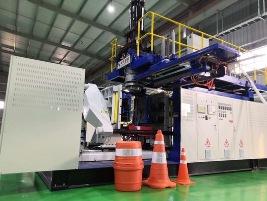 Producción de máquinas de moldeado por soplado en barril de HDPE para carreteras