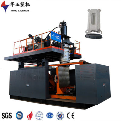 Máquina de moldeado por soplado de barril flotante de energía solar 48 kW Servomotor y material HDPE