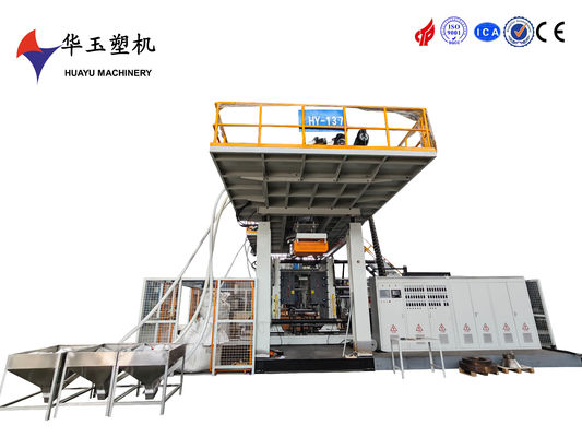 Huayu HY2000L-10 Maquina de moldeo por soplado de capas con fuerza de sujeción de 1800KN y peso total de 68T