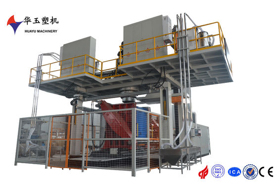 HUAYU 1000L 10LAYERS máquina de moldeo por soplado Interfaz fácil de usar para la producción de plástico a gran escala