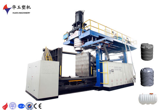 3000L Capacity 3-Layer Co-Extrusion IBC Blow Moulding Machine with PLC+Touch Screen Control