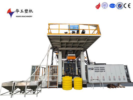 Huayu 5000L 3-Layer Co-Extrusion IBC Blow Molding Machine with PLC Control